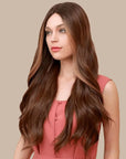 Perruque Synthétique Brune Longue - Fanny - Perruque Femme