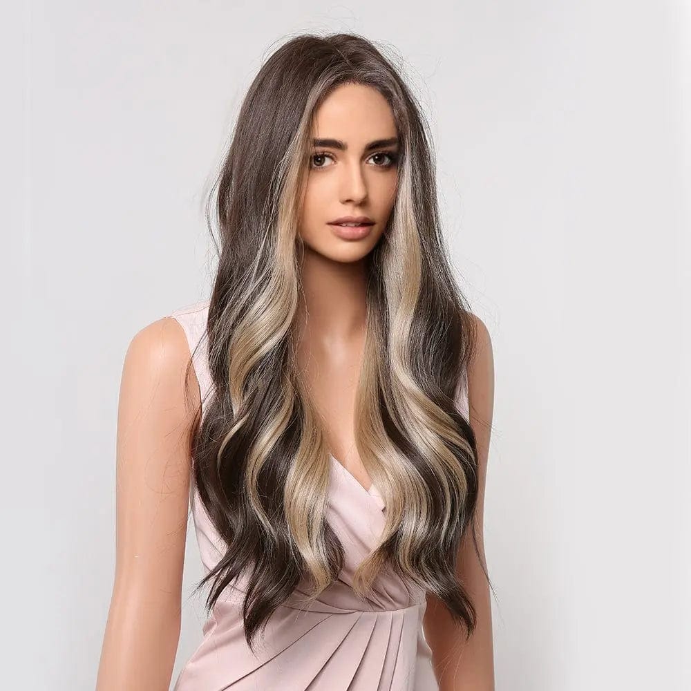 Perruque Synthétique Brune Longue - Felicia