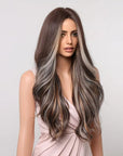 Perruque Synthétique Brune Longue - Glenda - Perruque Femme
