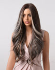 Perruque Synthétique Brune Longue - Glenda - Perruque Femme
