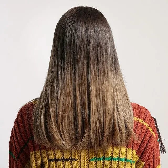 Perruque Synthétique Brune Longue - Griselda