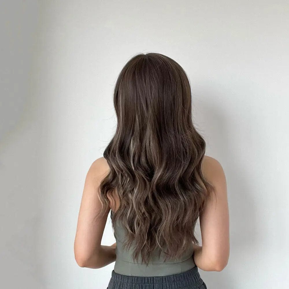 Perruque Synthétique Brune Longue - Ivonne