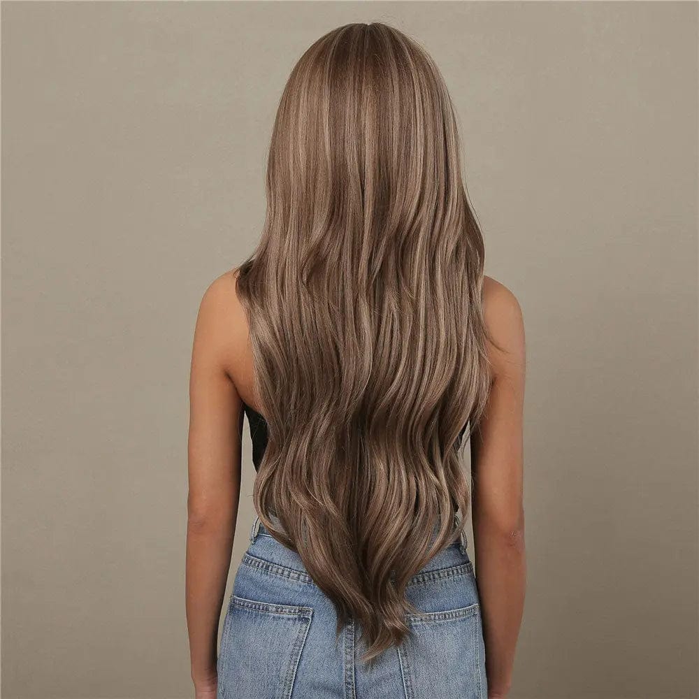 Perruque Synthétique Brune Longue - Janelle