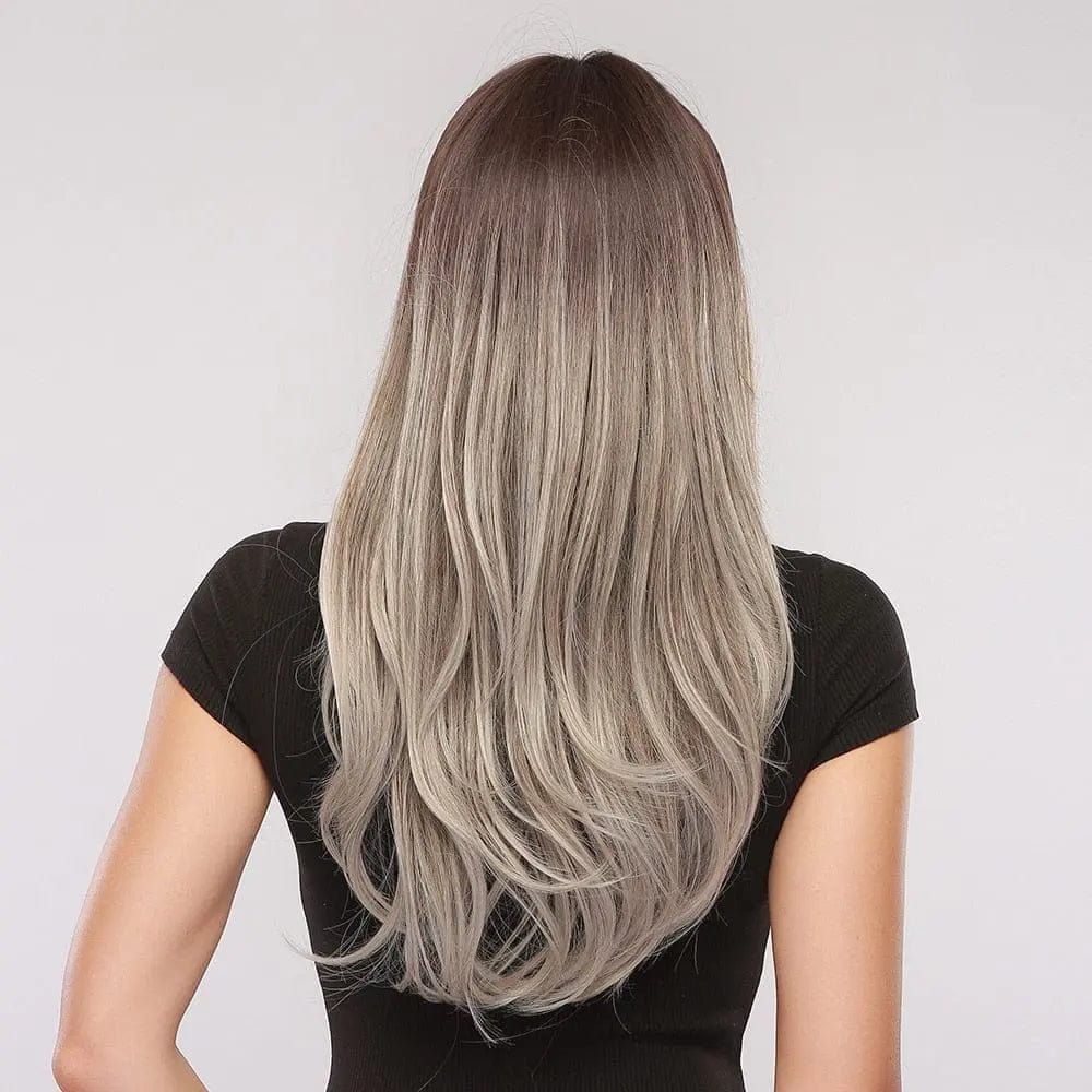 Perruque Synthétique Brune Longue - Melisande