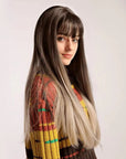 Perruque Synthétique Brune Longue - Neva - Perruque Femme