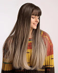Perruque Synthétique Brune Longue - Neva - Perruque Femme
