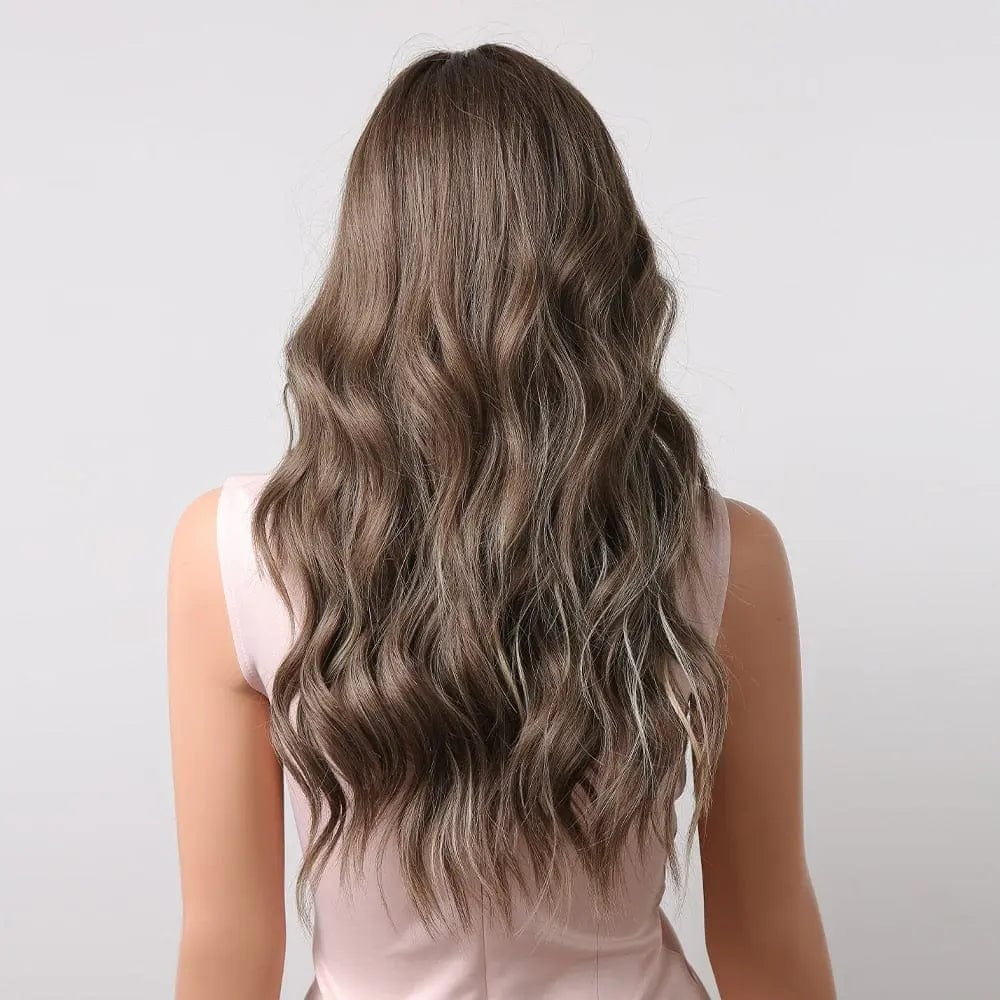 Perruque Synthétique Brune Longue - Odessa