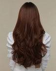 Perruque Synthétique Brune Longue - Perla - Perruque Femme