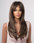 Perruque Synthétique Brune Longue - Querida - Perruque Femme