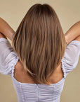 Perruque Synthétique Brune Longue - Viviana - Perruque Femme