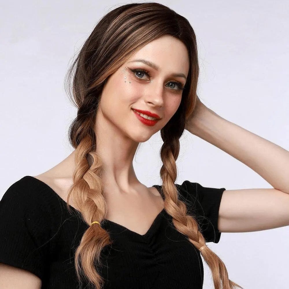 Perruque Synthétique Brune Longue - Yelena