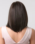 Perruque Synthétique Brune Mi-Longue - Alouette - Perruque Femme