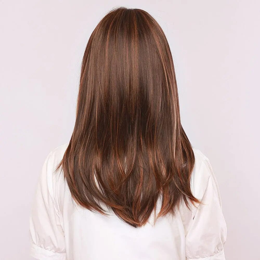 Perruque Synthétique Brune Mi-Longue - Karissa