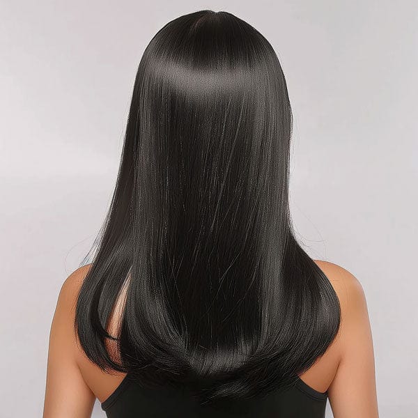 Perruque Synthétique Noire Longue - Enya