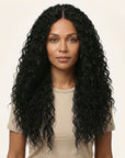 Perruque Synthétique Noire Longue - Seraphina
