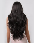 Perruque Synthétique Noire Longue - Hermine - Perruque Femme