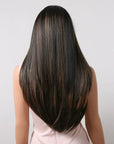 Perruque Synthétique Noire Longue - Quintina - Perruque Femme