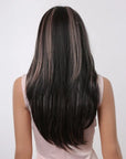 Perruque Synthétique Noire Longue - Romane - Perruque Femme
