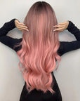 Perruque Synthétique Rose Longue - Fernanda - Perruque Femme