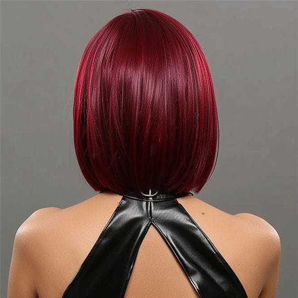 Perruque Synthétique Rouge Courte - Mirabel