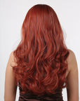 Perruque Synthétique Rouge Longue - Althea