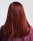 Perruque Synthétique Rouge Longue - Hania - Perruque Femme