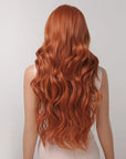 Perruque Synthétique Rousse Bouclée Longue - Odile - Perruque Femme