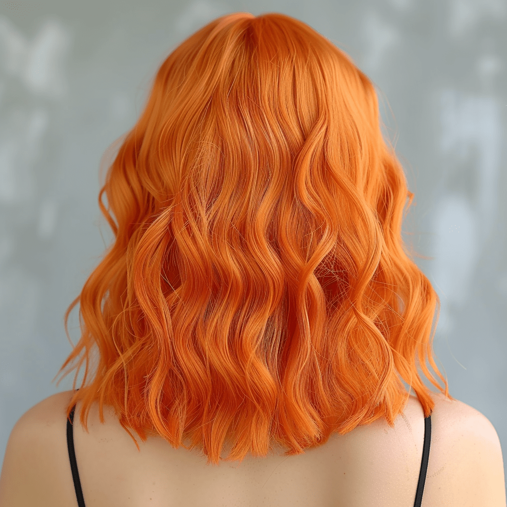 Perruque Synthétique Rousse Courte - Eva