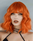 Perruque Synthétique Rousse Courte - Eva