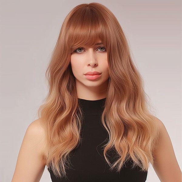 Perruque Synthétique Rousse Longue - Keilani