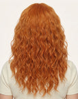 Perruque Synthétique Rousse Longue - Zahra - dos