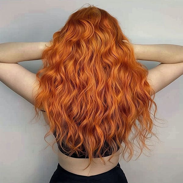 Perruque Synthétique Rousse Longue - Zahra