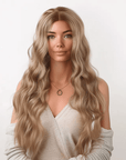 Perruque Synthétique Blonde Bouclée Longue - Zoélie
