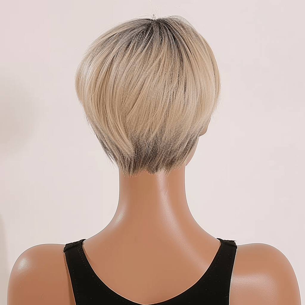 Perruque Synthétique Blonde Carré Court - Charlotte
