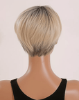 Perruque Synthétique Blonde Carré Court - Charlotte