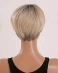 Perruque Synthétique Blonde Carré Court - Charlotte