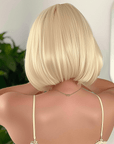 Perruque Synthétique Blonde Carré Court - Gisèle