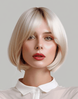 Perruque Synthétique Blonde Carré Court - Sarah