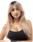 Perruque Synthétique Blonde Longue - Josiane