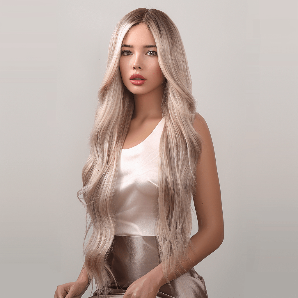 Perruque Synthétique Blonde Longue - Mireia