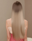 Perruque Synthétique Blonde Longue - Victoria