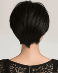 Perruque Synthétique Noire courte - Lola