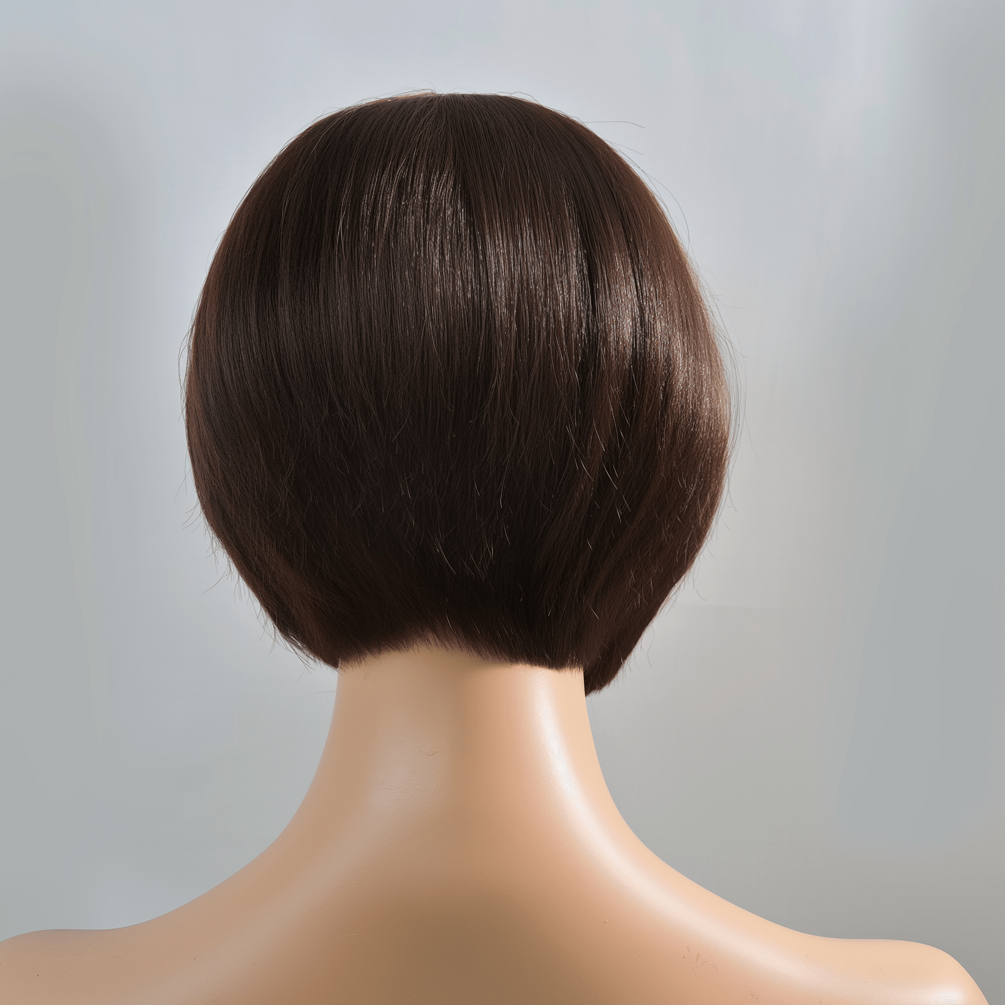Perruque Synthétique Brune Carré Court - Fanny