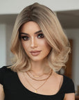 Perruque Synthétique Blonde Mi-Longue - Cassandra