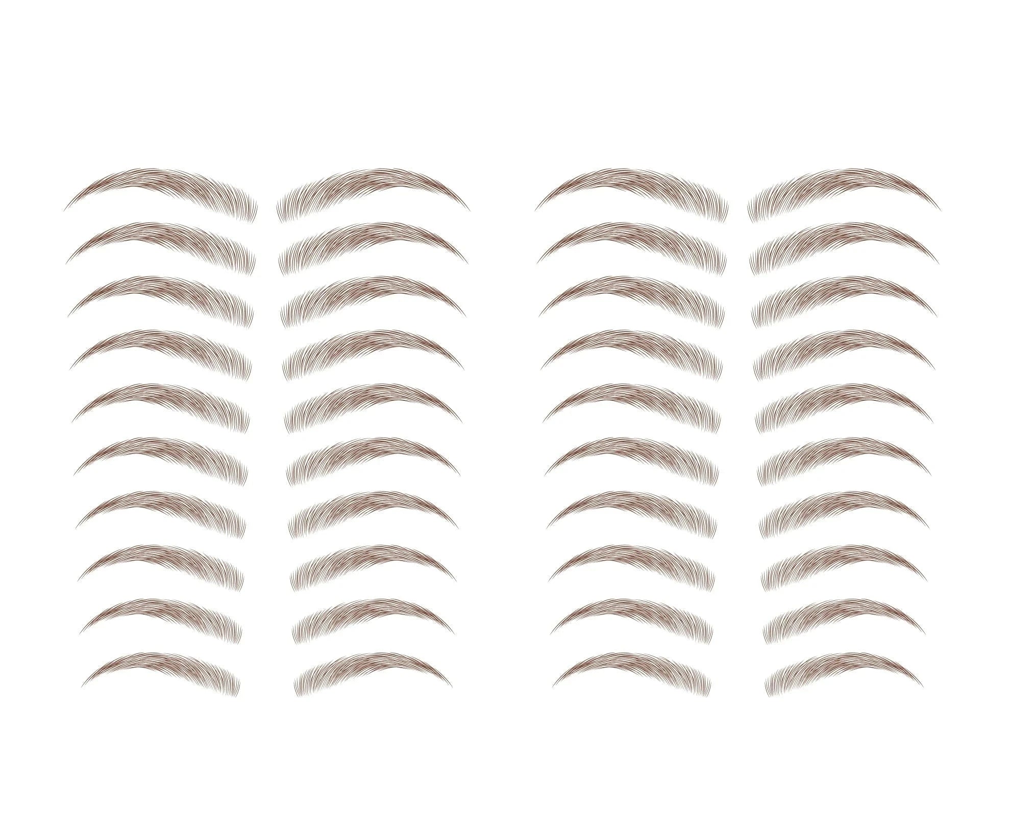 Tatouages Faux Sourcils Auto-collants – Chloé