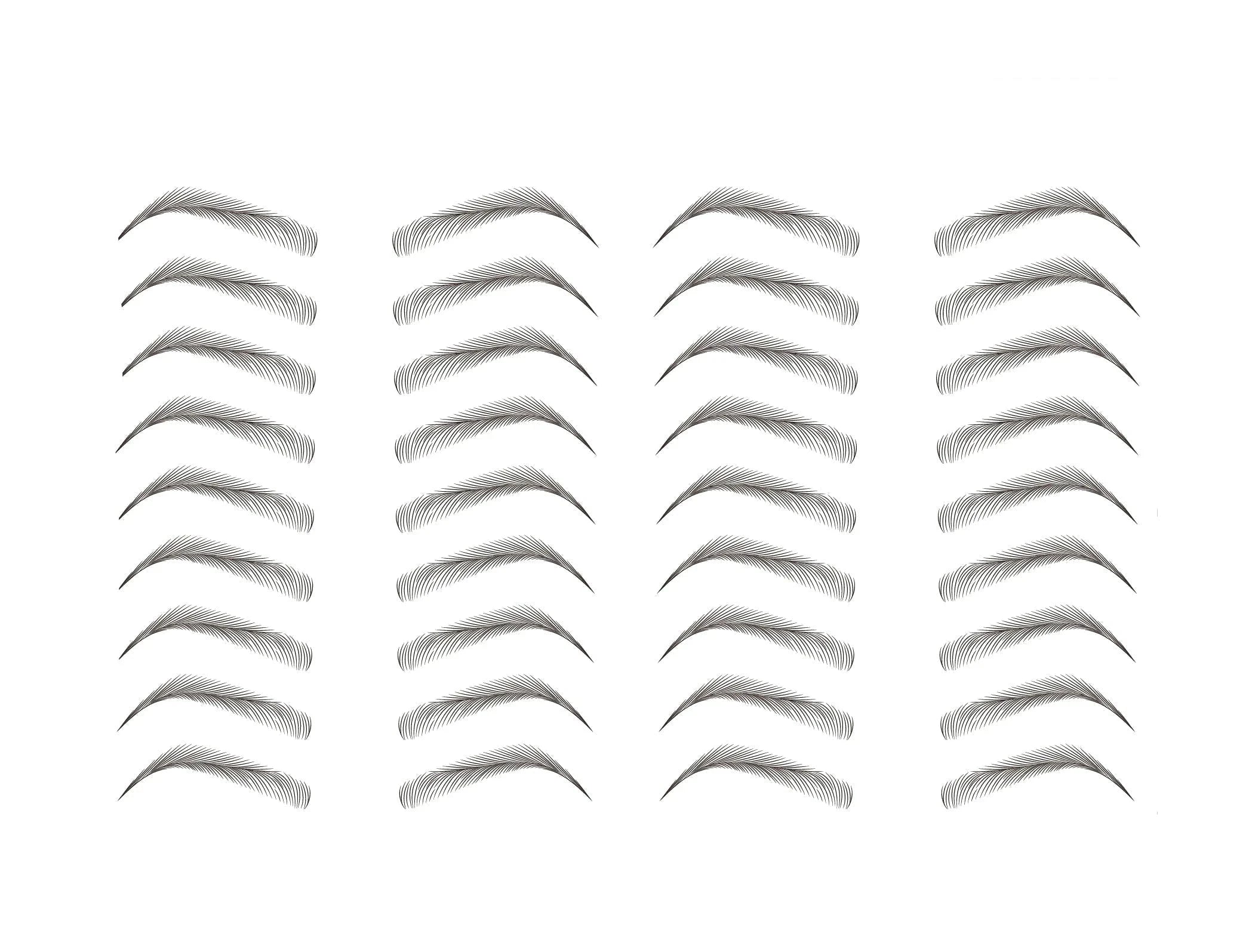 Tatouages Faux Sourcils Auto-collants – Marion