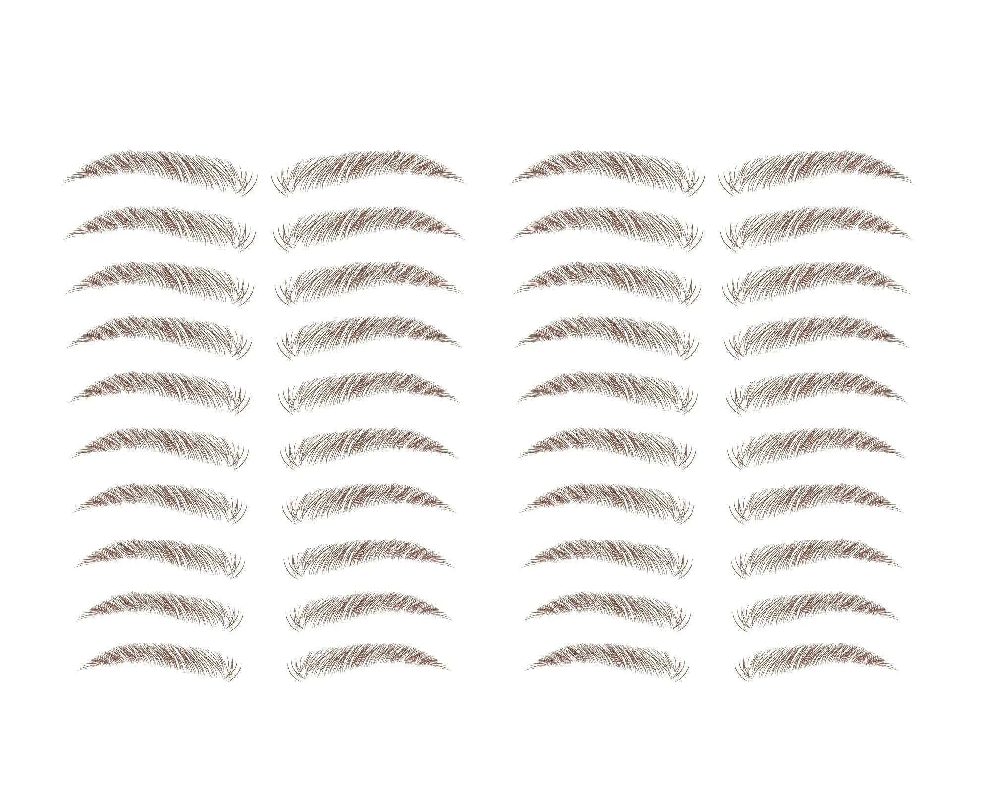 Tatouages Faux Sourcils Auto-collants – Clara