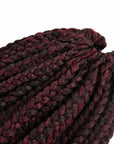 Tresse Africaine Pointes Bouclées Bordeaux