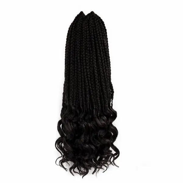 Tresse Africaine Pointes Bouclées Noir