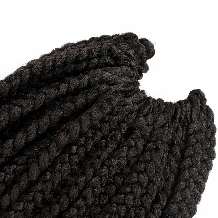 Tresse Africaine Pointes Bouclées Noir